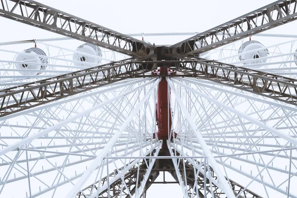 Ferris Wheel Carousel Details Bottom View — Stock Photo, Image