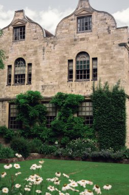 Ancient architecture of buildings in York England 2022
