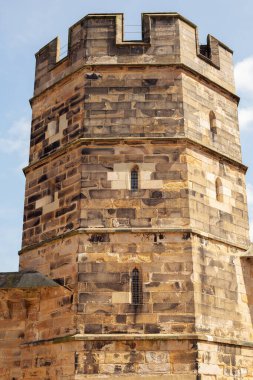 Ancient castle in Lancaster England July 2022