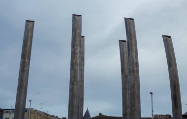 Blackpool 'daki rıhtımda sanat eserleri