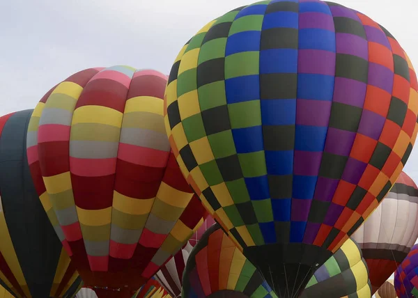 Lots of hot air balloons at Fiesta Park, Albuquerque, New Mexico
