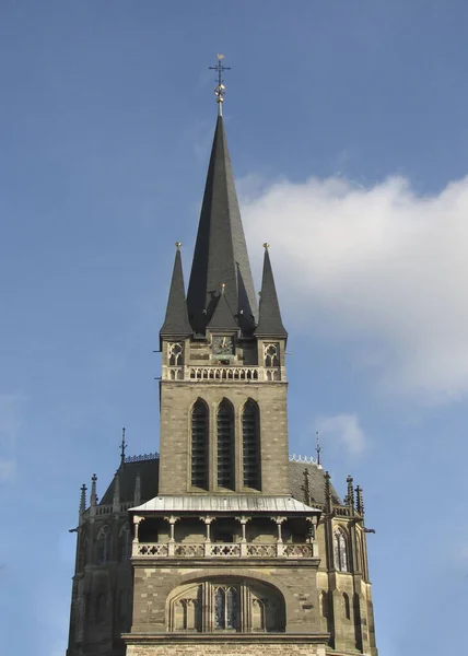 Katedralen Aachen Tyskland — Stockfoto