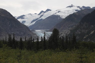 Stewart 'ın kuzeyindeki Granduc Mill Yolu' ndaki buzullardan biri..