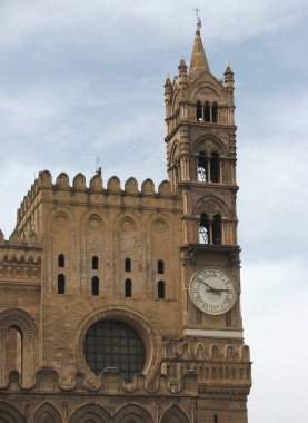 Bell Tower, Palermo Katedrali, Sicilya, İtalya