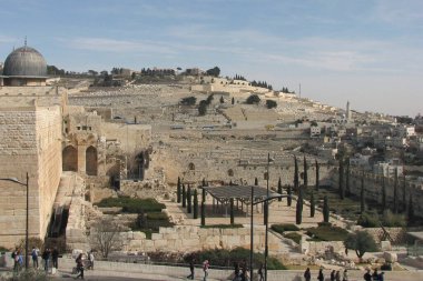 Tapınak Dağı 'nın güneyinde arkeolojik kazı, Kudüs, İsrail
