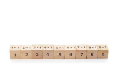 bir matematik ifadesi üst üste sayılarla küpleri