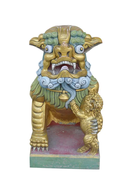 China lion statue — Stock Photo, Image