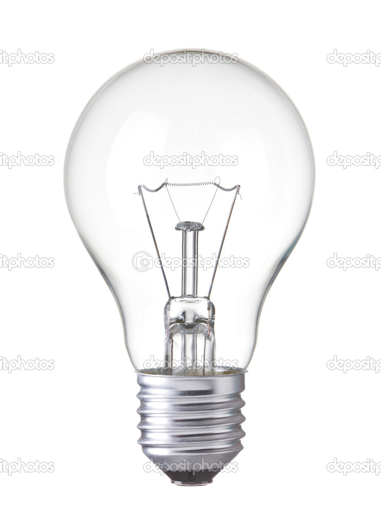 classic Light bulb, Tungsten light bulb sign and symbol of thinking idea