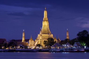 Wat Arun, ünlü Tayland tapınak bangkok, Tayland, Pra bombalamak. popüler Simgesel Yapı, ünlü gezi