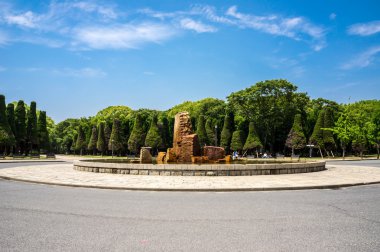 gün parlayan üzerinde park