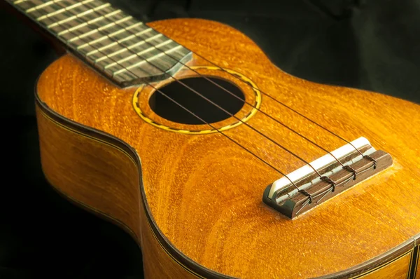 Ukelele houten. — Stockfoto