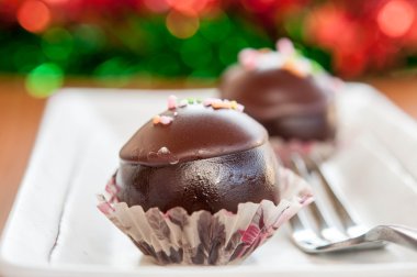 Çikolatalı Top kek.