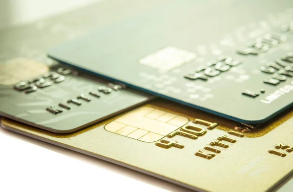 Kreditkartenhintergrund Stockbild