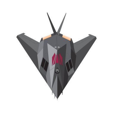 EPS10 'da bir F-117 Nighthawk hayalet avcı uçağı görüntüsü