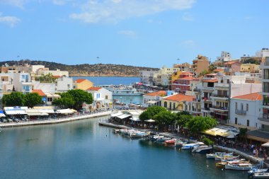 vulismeni Gölü, agios nikolaos, Yunanistan, Girit
