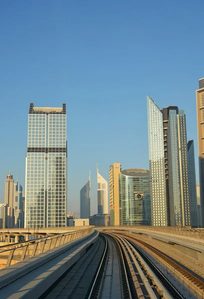 Cityscape, Metro, Dubai — Stock Photo, Image