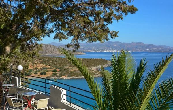 Terraza con vistas al mar . —  Fotos de Stock