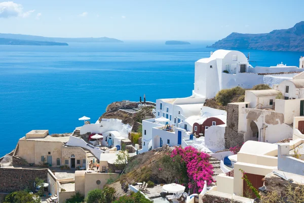 The traditional architecture of Santorini. — Stock Photo, Image