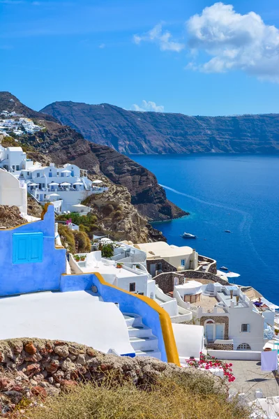 The traditional architecture of Santorini — Stock Photo, Image