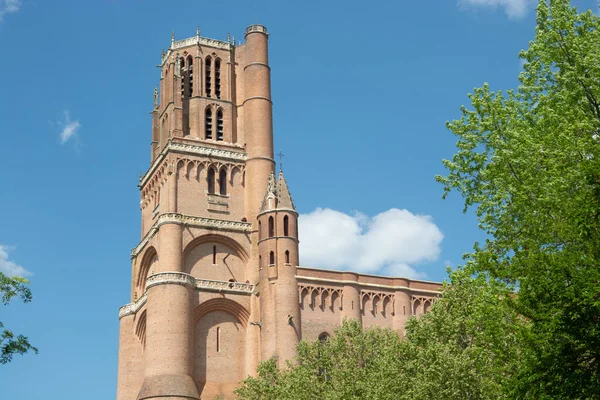 Albi Cathedral Place Sainte Cecile Albi France — Stock Photo, Image