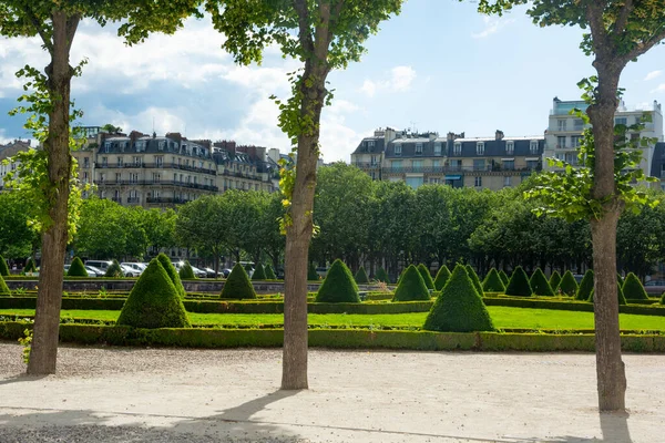 Beautiful Garden House Invalids Paris Summer — Fotografia de Stock