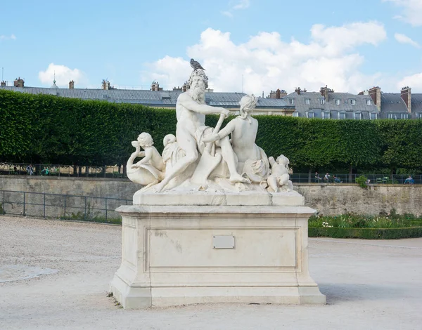 Editorial June 2022 Paris France Statue Tibre Tuileries Garden Paris — Fotografia de Stock