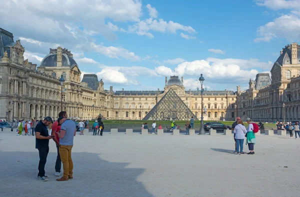 Editorial June 2022 Paris France Tuileries Park Louvre Paris France — Fotografia de Stock