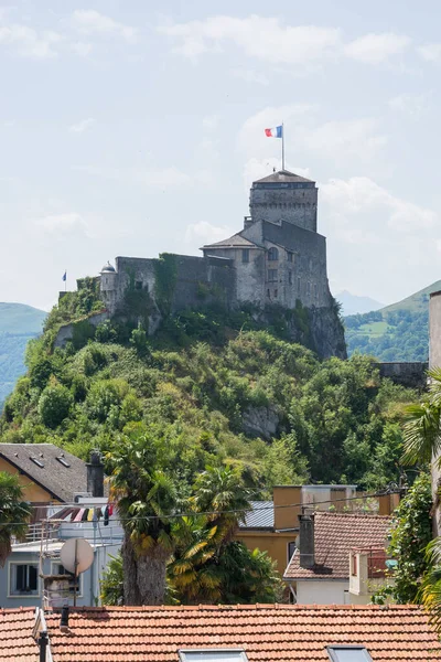 Zamek Lourdes Lourdes Hautes Pireneje Francja — Zdjęcie stockowe