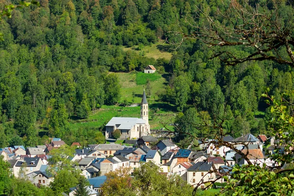Ars Vízesés Egy Természetes Vízesés Arige Megyében Délnyugat Franciaországban Pireneusokban — Stock Fotó