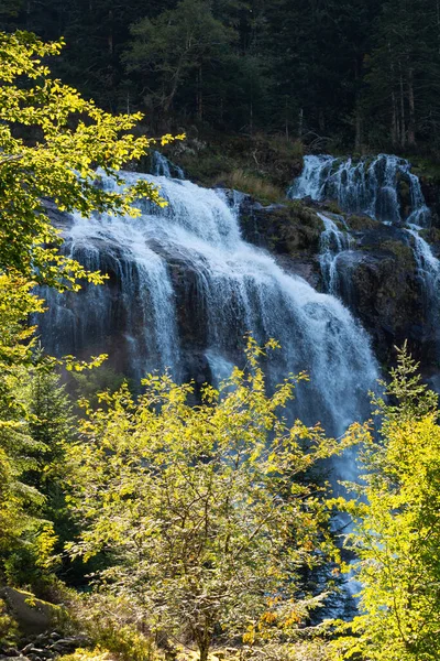 Cachoeira Ars Uma Cachoeira Natural França Pirinéus — Fotografia de Stock