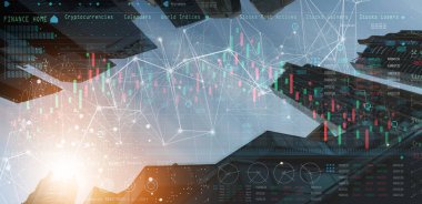 5G akıllı kablosuz dijital şehir ve sosyal medya ağ sistemleri. Küreselleşme soyut grafiği bağlantı ağını gösteren akıllı dijital şehir kavramı .