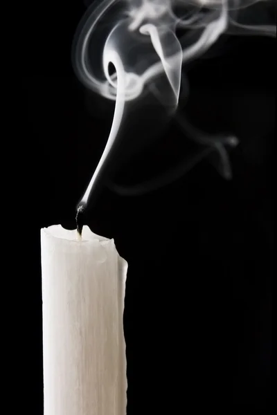 Extinguished candle — Stock Photo, Image