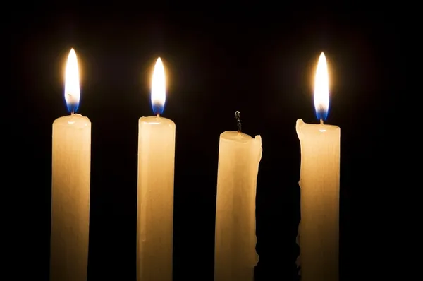 Zhasne svíčka — Stock fotografie