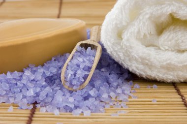 doğal vücut bakım seti: Peep sabun ve lavanta deniz tuzu