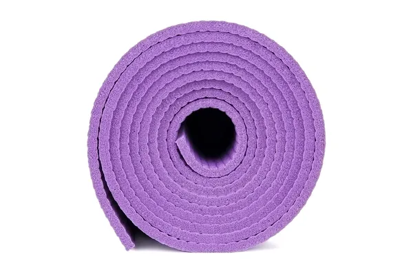 Yoga mat kadar haddelenmiş
