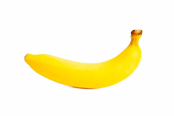 Banana Fresca Isolada Sobre Fundo Branco — Fotografia de Stock