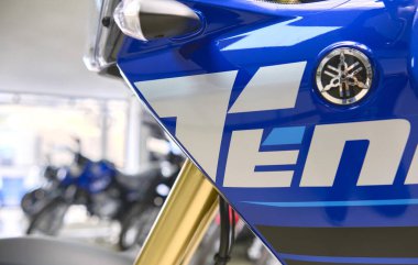 Yamaha Tenere 700 model 2022 Showroom Yamaha Mağazası, Seçici odak