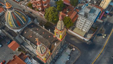 CARACAS, VENEZUELA - MAYIS 2022, Coromoto Leydimizin Sığınağı 'nın havadan görünüşü, Başkent Karakas' taki kilise