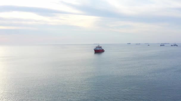 Bap Carrasco Bop 171 Polarny Statek Oceanograficzny Marynarki Peruwiańskiej Port — Wideo stockowe
