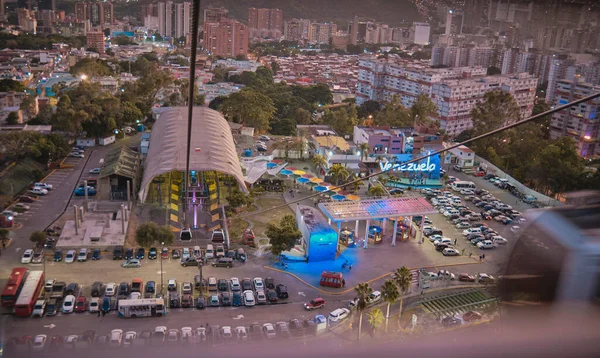 Caracas Venezuela Maio 2022 Cabanas Cabo Para Subir Até Humboldt — Fotografia de Stock