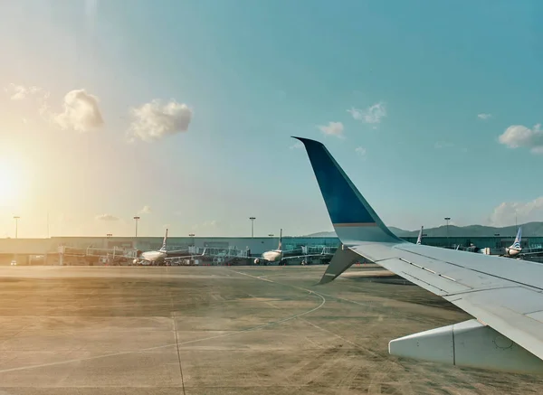 Вигляд Літака Аеропорт Панама Сіті — стокове фото