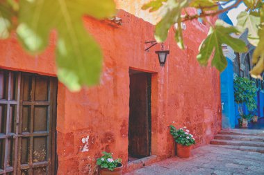 Santa Catalina Manastırı Peru 'nun Arequipa şehrinin tarihi merkezinde yer almaktadır. Manastır Rahibeleri.
