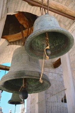 Arequipa şehrinin Plaza de Armas 'ındaki Arequipa Bazilika Katedrali.