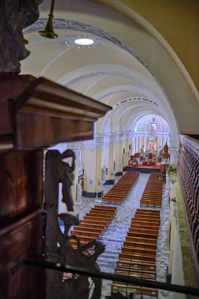 Interior Catholic Church Basilica Cathedral Arequipa Central Square Plaza Armas — Stock Photo, Image