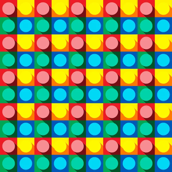 Lego blokları desen