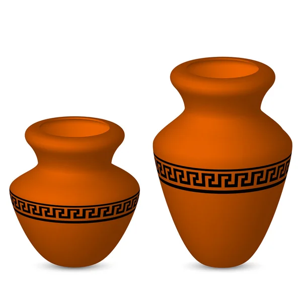 Vase grec — Image vectorielle