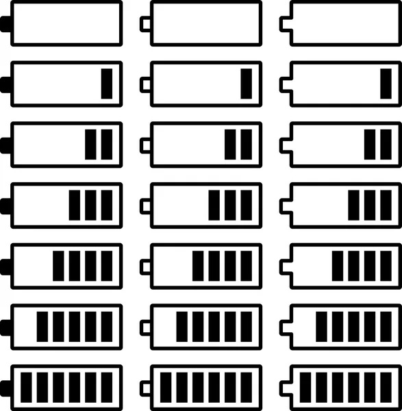 Batterie — Image vectorielle