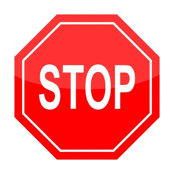 Stop sign — Stock Vector