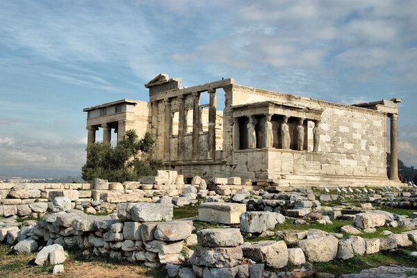 Parthenon on the Acropolis in Athens, Greece