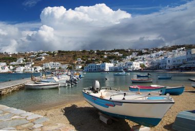 Mykonos island, Yunanistan